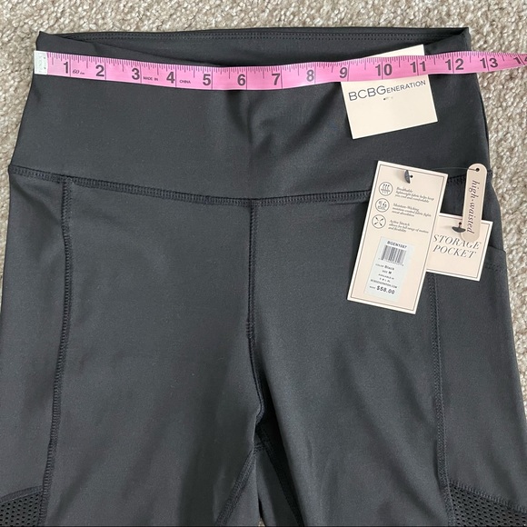 BCBGeneration High Waist Black Leggings,  M - Picture 5 of 5